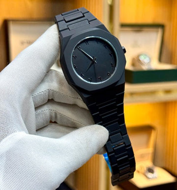 🔥 Black Arabic Aura Watch for Men 🖤| Lightweight & Stylish💎